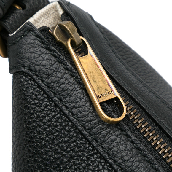 Pre-Loved Gucci Logo Half Moon Hobo - Picture 9 of 12